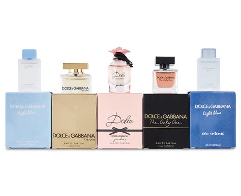 dolce gabbana mini perfume set